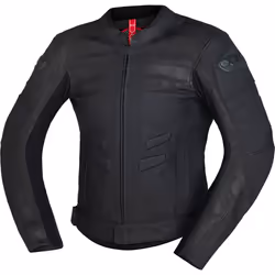 IXS RS-600 2.0 Veste en cuir de moto, noir, taille 56 pour Hommes