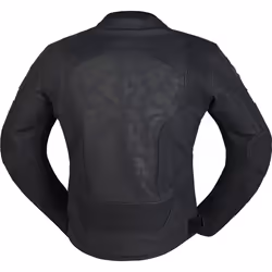 IXS RS-600 2.0 Veste en cuir de moto, noir, taille 56 pour Hommes