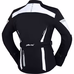 IXS Tour Pacora-ST Veste textile de moto, noir-blanc, taille 4XL pour Hommes