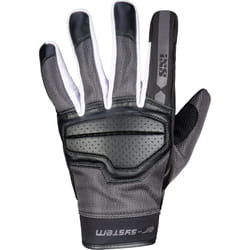 IXS Evo-Air Gants de moto, noir-gris-blanc, taille M pour Hommes
