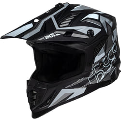 IXS iXS363 2.0 Casque de motocross, noir-gris-blanc, taille 2XL pour Hommes