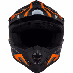 IXS iXS363 2.0 Casque de motocross, noir-orange, taille XL pour Hommes