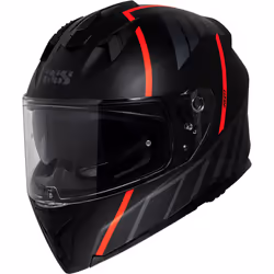 IXS iXS217 2.0 Casque, noir-rouge, taille XS pour Hommes