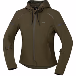 IXS Moto 2.0 Veste textile de moto pour dames, vert, taille 3XL pour Femmes