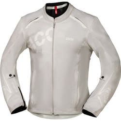 IXS Moto Dynamic Veste textile de moto, blanc, taille M pour Hommes