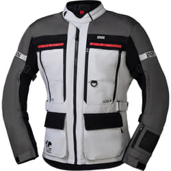 IXS Montevideo-ST 3.0 Veste textile de moto imperméable, noir-gris, taille 5XL pour Hommes