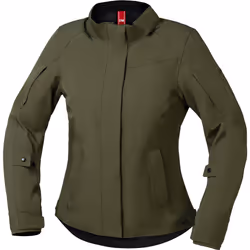 IXS Destination-ST-Plus Veste textile de moto pour dames, vert, taille XL pour Femmes