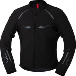 IXS Hexalon-ST Veste textile de moto imperméable, noir, taille L pour Hommes