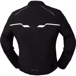 IXS Hexalon-ST Veste textile de moto imperméable, noir-blanc, taille 4XL pour Hommes