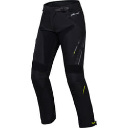 IXS Carbon-ST Pantalon textile imperméable pour dames moto, noir, taille 2XL pour Femmes
