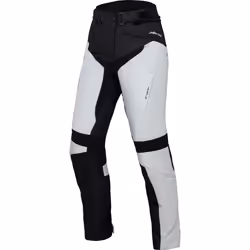 IXS Tromsö-ST 2.0 Pantalon textile de moto pour dames, noir-gris, taille XL pour Femmes