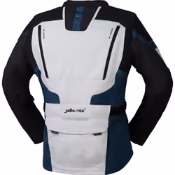 IXS Lennik-ST Veste textile de moto, noir-gris-bleu, taille XL pour Hommes