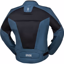 IXS Evo-Air Veste textile de moto, noir-bleu, taille 2XL pour Hommes