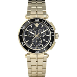 Versace Montre Homme VE3L00522 Noir Argenté (Ø 24 mm)