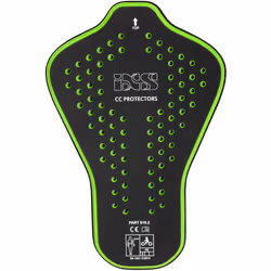 IXS CCS Level 2 Protection dorsale, noir-vert, taille XL pour Hommes
