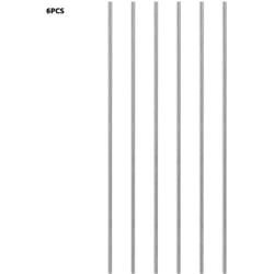 Axe optique linéaire de 6 à 8mm, tige polie, rail de guidage cylindrique, roulement en acier (500mm)