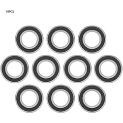 Roulement en caoutchouc à gorge profonde 6005-2RS, 10 pièces, 25mm x 47mm x 12mm