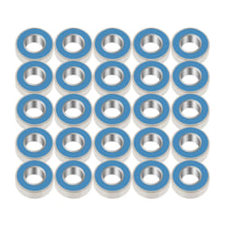 Roulement à billes scellé en caoutchouc MR115-2RS 5114 bleu (25 pièces)