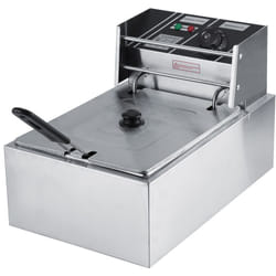 Kkmoon - Friteuse électrique monocylindre à écran unique, norme européenne 220-240V