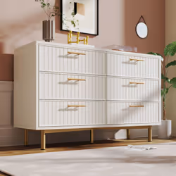 【Style luxueux et moderne】la forme simple mais élégante avec des nervures décoratives sur les façades est un incontournable p ...