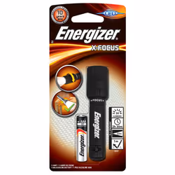 Energizer ENX-FOCUS01, Lampe torche, Noir, 1 m, LED, 1 lampe(s), 30 lm