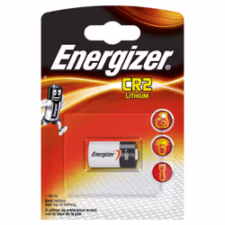Energizer ENCR2P1, Batterie à usage unique, CR2, Alcaline, 3 V, 1 pièce(s), 800 mAh