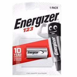 Energizer EN123P1, Toutes marques, 1500 mAh, 3 V, Lithium