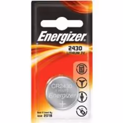 Energizer ENCR2430, Batterie à usage unique, CR2430, Lithium, 3 V, 1 pièce(s), 285 mAh