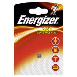 Energizer 635710, Batterie à usage unique, Argent-Oxide (S), 1,55 V, 1 pièce(s), 15 mAh, Argent