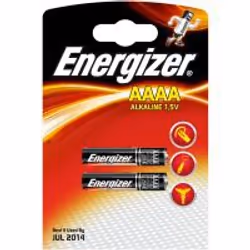 Energizer AAAA/LR61, Batterie à usage unique, AAAA, Alcaline, 1,5 V, 2 pièce(s), 595 mAh
