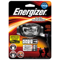 Energizer Headlight 3 LED Noir Lampe frontale