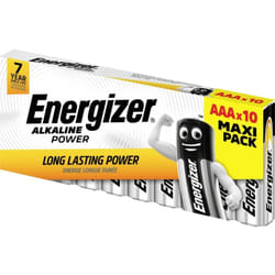 Energizer - Pile LR3 (aaa) alcaline(s) Power LR03 1.5 v 10 pc(s)