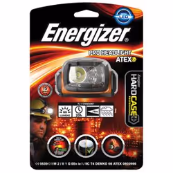 Energizer ENATEX, Lampe frontale, Rouge, LED, AA, 1 pièce(s), 147 mm