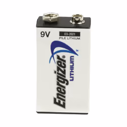Energizer ENLITHIUM9VP1, Batterie rechargeable, 9V, Lithium, 9 V, 1 pièce(s), 750 mAh