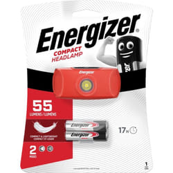 Energizer - Lampe frontale rouge compact 2xAA 55lm