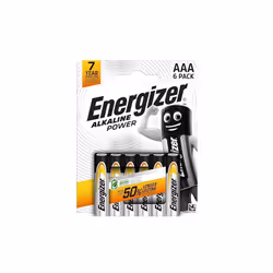 Elles fournissent une énergie durable pour vos besoins quotidiens. Piles résistantes aux fuites. Blister de 6 piles LR3. Tail ...