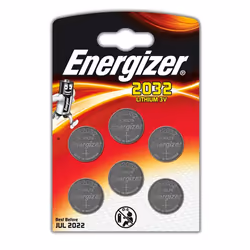 Energizer E300303700, Batterie à usage unique, CR2032, Lithium, 3 V, 6 pièce(s)