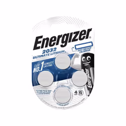 Energizer CR2032, Batterie à usage unique, CR2032, Lithium, 3 V, 4 pièce(s), Ampoule