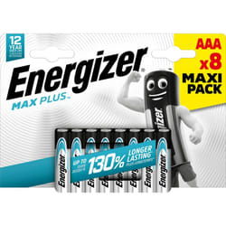 Energizer - max Plus aaa - Pack de 8 Piles