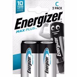 Energizer Max Plus, Batterie à usage unique, C, 2 pièce(s), Blister
