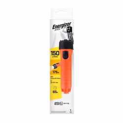 Energizer ATEX 2D, Lampe torche, Noir, Orange, Boutons, 1 m, IP67, -20 - 40 °C
