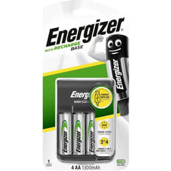 Energizer - Chargeur de piles rondes NiMH avec accus Base