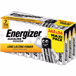 Description générale Les piles alcalines Energizer Power Micro (AAA) offrent une source d’énergie fiable pour vos appareils d ...