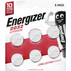 Pile bouton cr 2032 lithium Energizer 240 mAh 3 v 6 pc(s) X015901