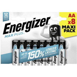 Max Plus Pile LR6 (aa) alcaline(s) 1.5 v 8 pc(s) - Energizer