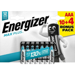 Energizer - Lot de 10+4 piles alcaline aaa , 1.5 v