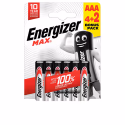 Pack piles Energizer Max Power LR03 Aaa x 6 u