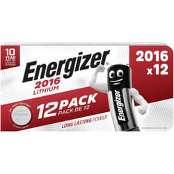 Pile bouton cr 2016 lithium Energizer 90 mAh 3 v 12 pc(s) S640082