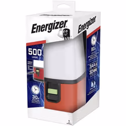 Energizer - E304157700 360° Camping led Lanterne de camping 500 lm à pile(s) rouge/noir