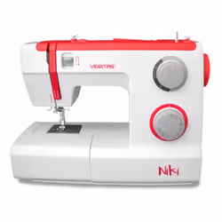 Veritas Sewing Niki, Blanc, Machine à coudre automatique, coudre, Étape 4, 750 SPM, Electrique